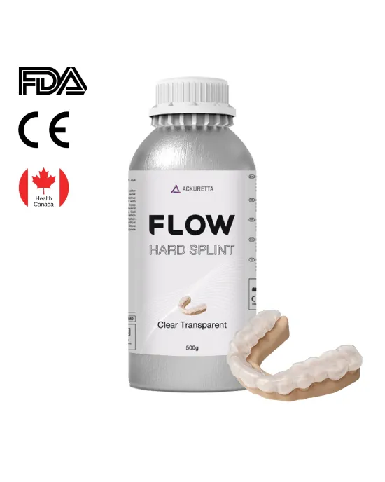 FLOW Hard Splint 500g.- Clear Transparent