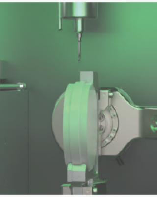 Aidite AMD-500DCs - 5-осна суха фреза с автоматична смяна на дискове