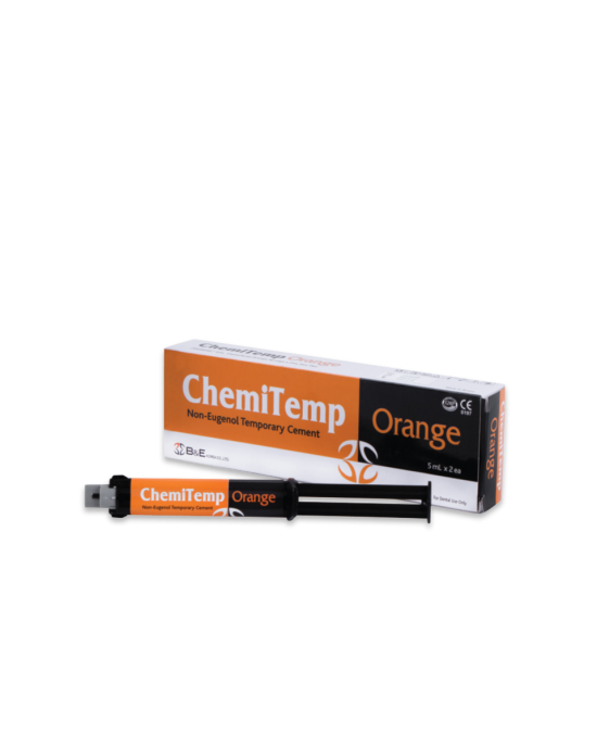 ChemiTemp Orange (Eash to Remove / Orange Color) 20g.(5mL (10g) x 2 syringes, Eco Tips) ChemiTemp Orange (Eash to Remove / Orange Color) 20g.(5mL (10g) x 2 syringes, Eco Tips)