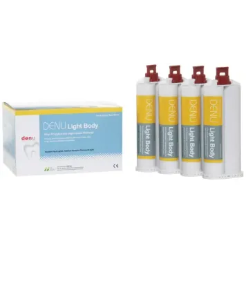 Denu Light Body - 4 x 50 ml cartridges (cartridge: 25 ml base, 25 ml catalyst) - Fast Type