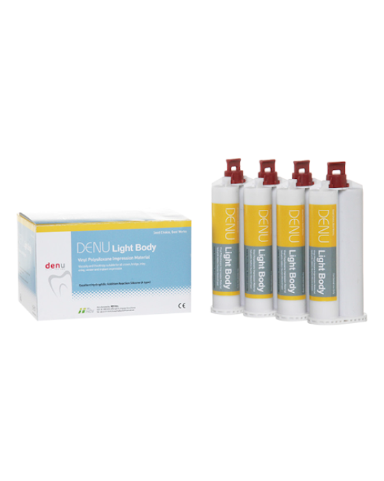 Denu Light Body - 4 x 50 ml cartridges (cartridge: 25 ml base, 25 ml ...